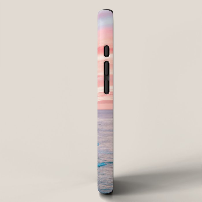 Pink Cotton Candy Ocean Sunset iPhone Case Gallery Image 2