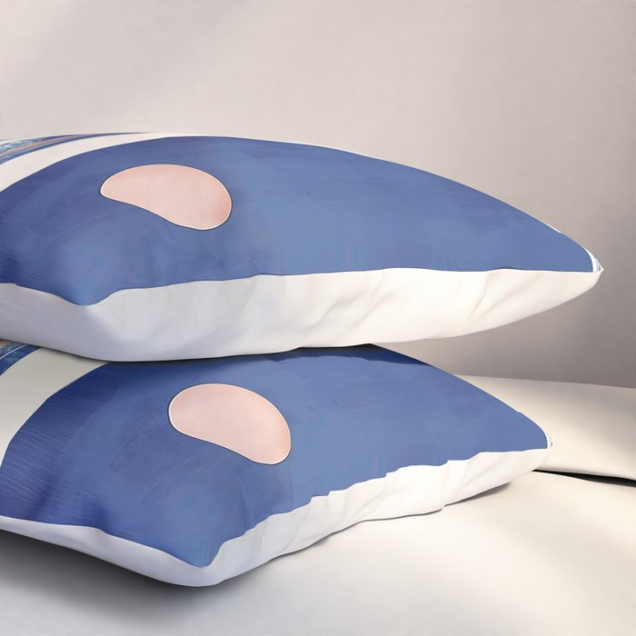 Blue as a Memory Pillow Sham Gallery Image 3