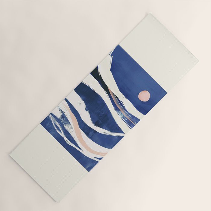 Blue as a Memory Yoga Mat Gallery Image 1