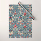 Snakeshead William Morris Textile Pattern Wrapping Paper Gallery Image 1