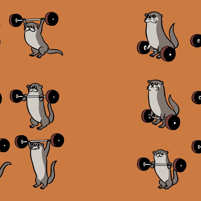 Olympic Lifting Otter Coffee Mug Gallery Image 2