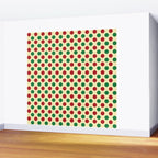 Christmas Polka Dot Pattern Wall Mural Gallery Image 2