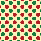 Christmas Polka Dot Pattern Coffee Mug Gallery Image 2