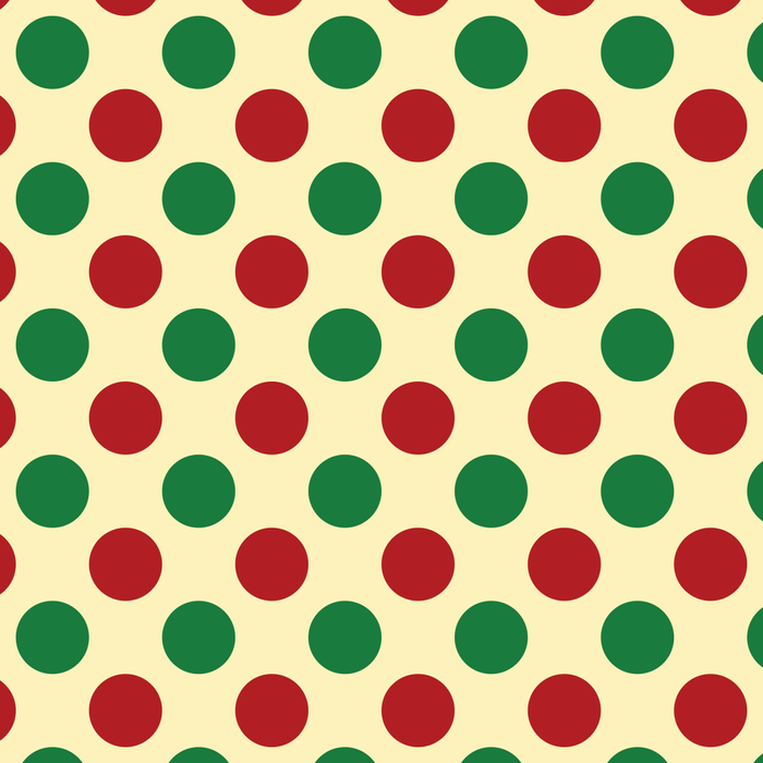 Christmas Polka Dot Pattern Coffee Mug Gallery Image 2