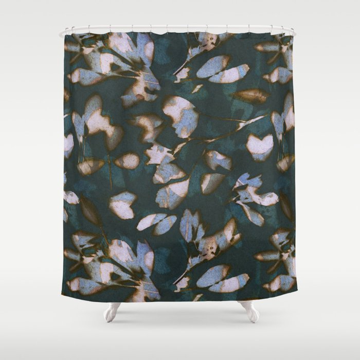 Botanical Shadows #3 Shower Curtain Gallery Image 1
