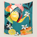 Tea Time 3 Wall Tapestry Gallery Image 4