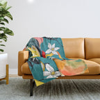 Tea Time 3 Throw Blanket Gallery Image 1