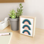 Triple Rainbow in Green Mini Art Print Gallery Image 2
