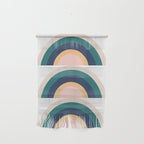 Triple Rainbow in Green Wall Hanging Gallery Image 1