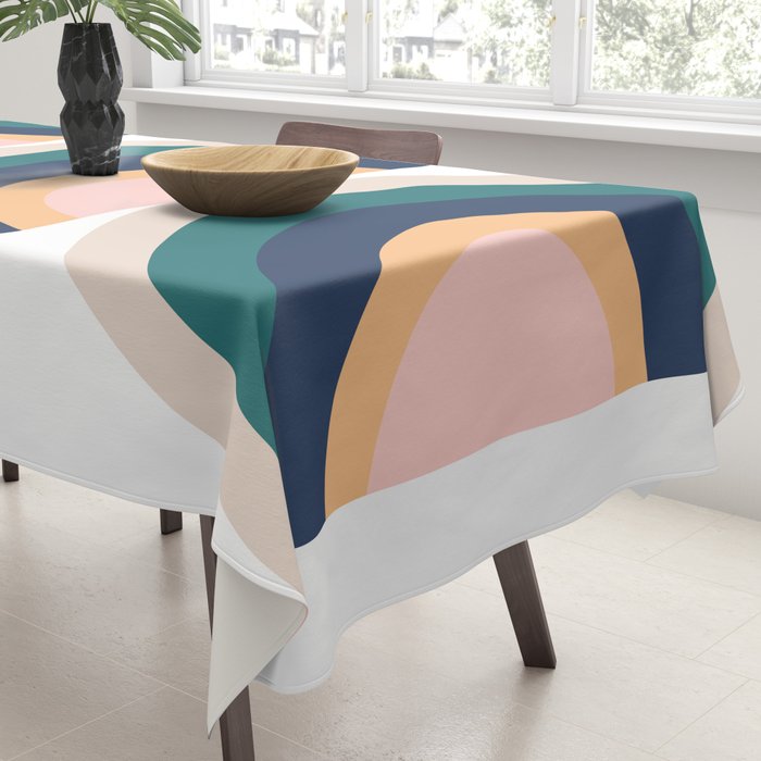 Triple Rainbow in Green Tablecloth Gallery Image 3