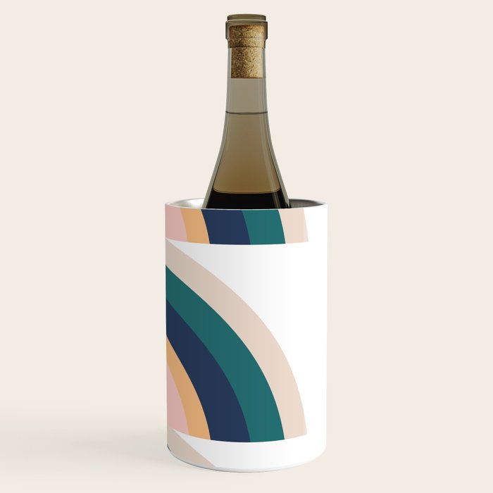 Triple Rainbow in Green Wine Chiller Gallery Image 3