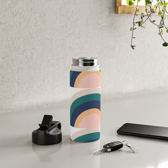 Triple Rainbow in Green Water Bottle Gallery Image 4