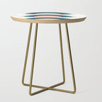Triple Rainbow in Green Side Table Gallery Image 1