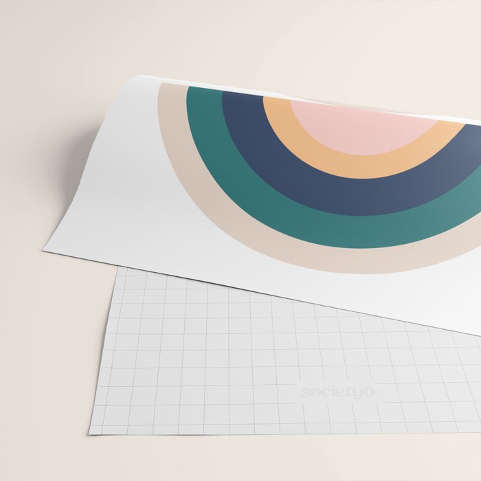 Triple Rainbow in Green Wrapping Paper Gallery Image 2