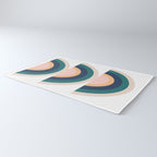 Triple Rainbow in Green Rug Gallery Image 3