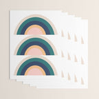 Triple Rainbow in Green Wrapping Paper Gallery Image 3