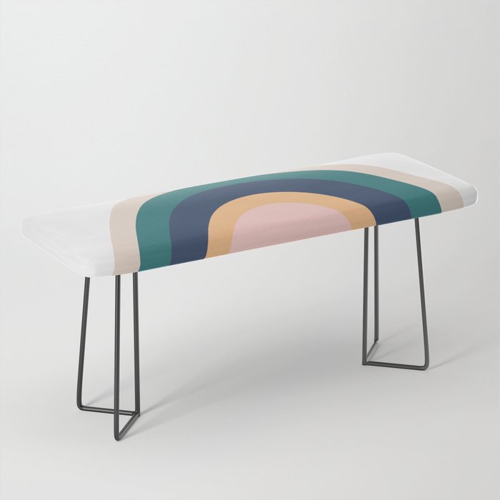 Triple Rainbow in Green Bench Gallery Image 1