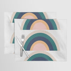 Triple Rainbow in Green Placemat Gallery Image 1