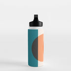 Abstraction_NEW_SUNSET_OCEAN_WAVE_POP_ART_Minimalism_0022D Water Bottle Gallery Image 3