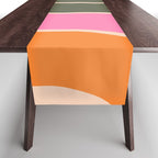 Retro Curve Table Runner Gallery Image 1
