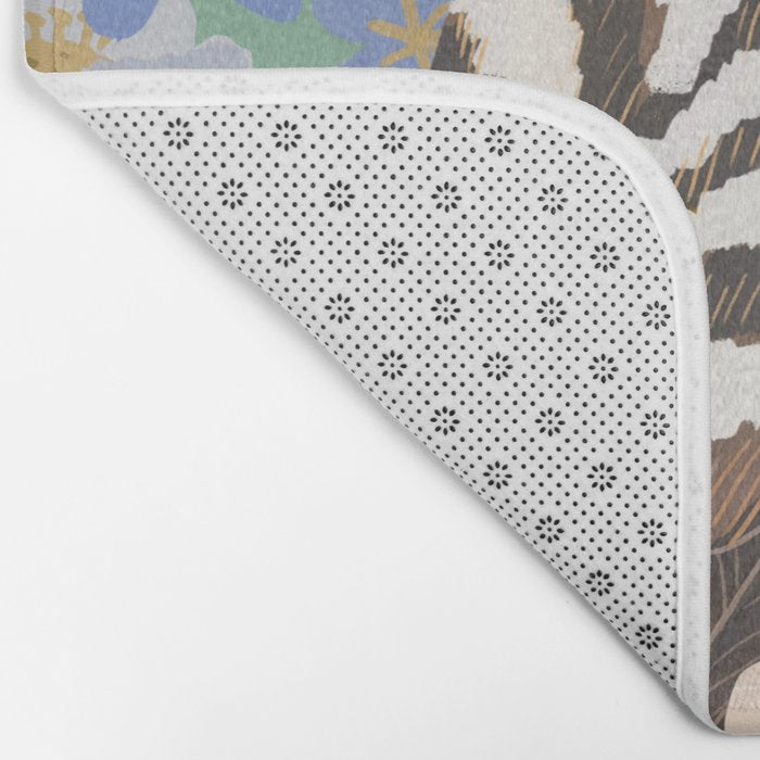 Bird illustration Bath Mat Gallery Image 2