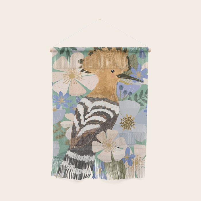 Bird illustration Wall Hanging Gallery Image 1