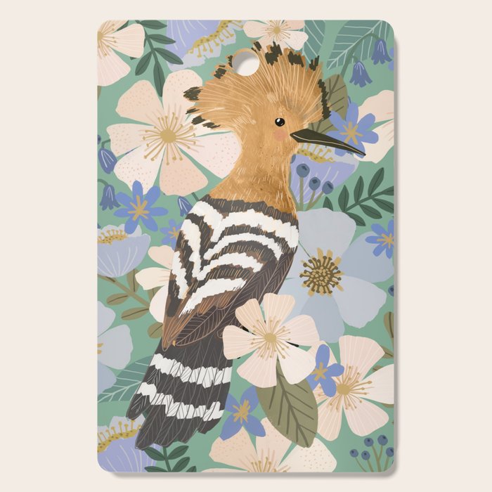 Bird illustration Cutting Board Gallery Image 1