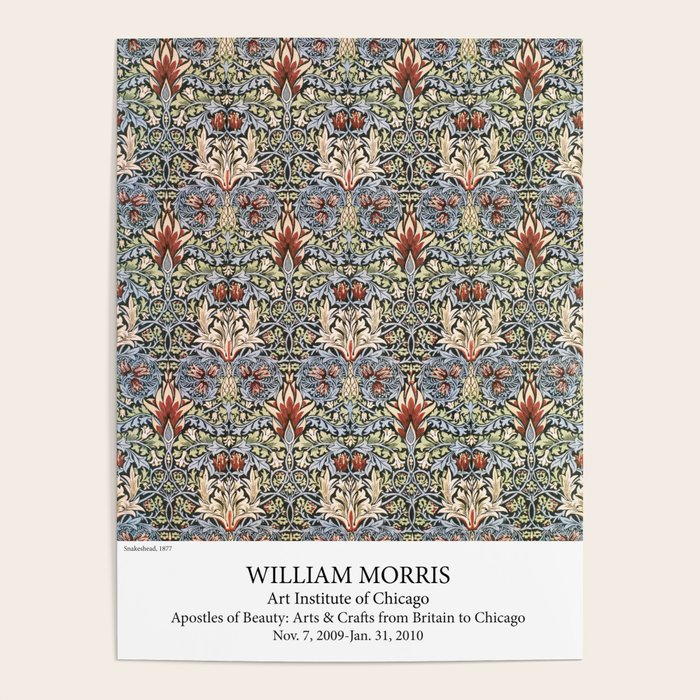 Snakeshead by William Morris Poster Gallery Image 4