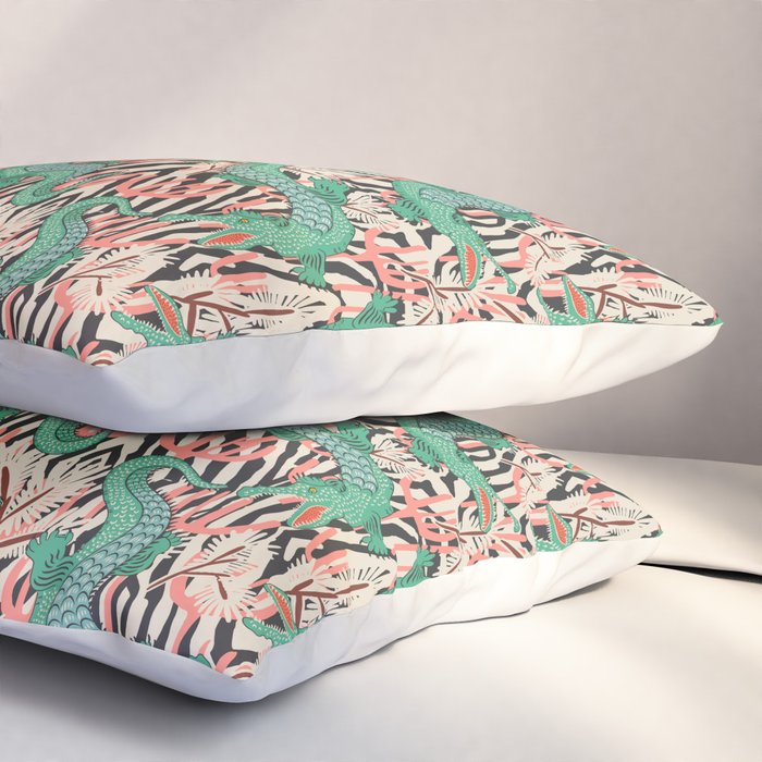 BAZAAR MAXIMA GATOR Pillow Sham Gallery Image 3