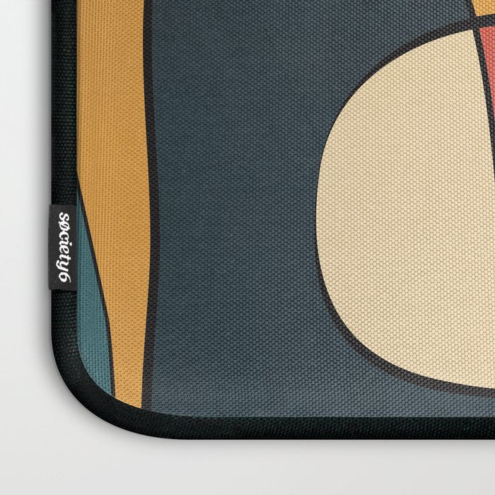 Abstract Line Art 07 Laptop Sleeve Gallery Image 3