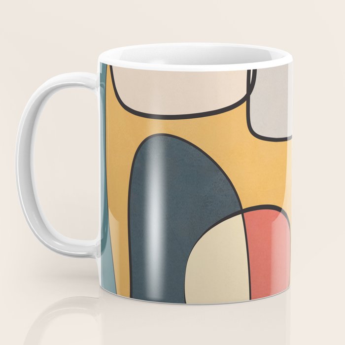 Abstract Line Art 07 Coffee Mug Gallery Image 3