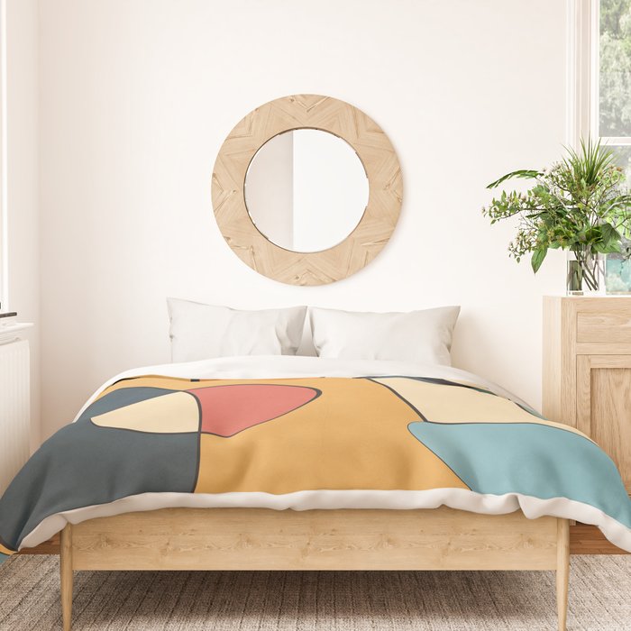 Abstract Line Art 07 Duvet Cover Gallery Image 3