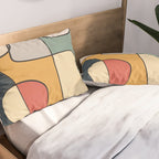 Abstract Line Art 07 Pillow Sham Gallery Image 2