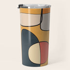 Abstract Line Art 07 Travel Mug Gallery Image 3