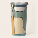 Abstract Line Art 07 Travel Mug Gallery Image 2