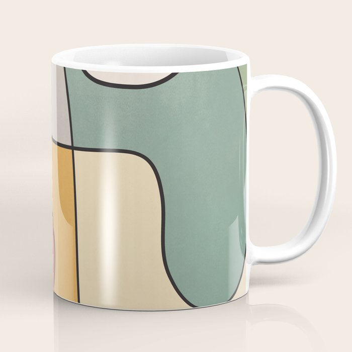 Abstract Line Art 07 Coffee Mug Gallery Image 1