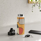 Abstract Line Art 07 Water Bottle Gallery Image 4