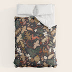 Christmas night forest ornaments Comforter Gallery Image 6