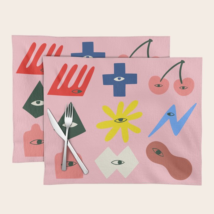 Curious Shapes Placemat Gallery Image 1
