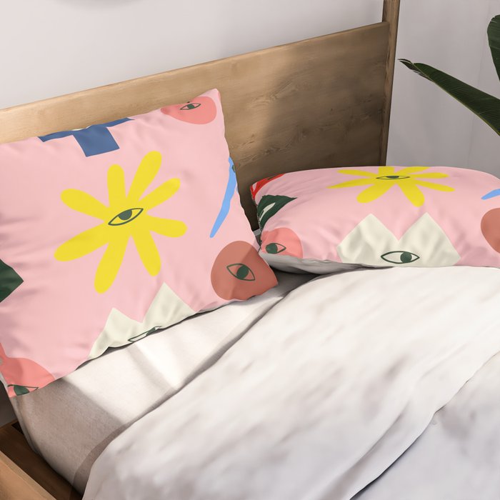 Curious Shapes Pillow Sham Gallery Image 2