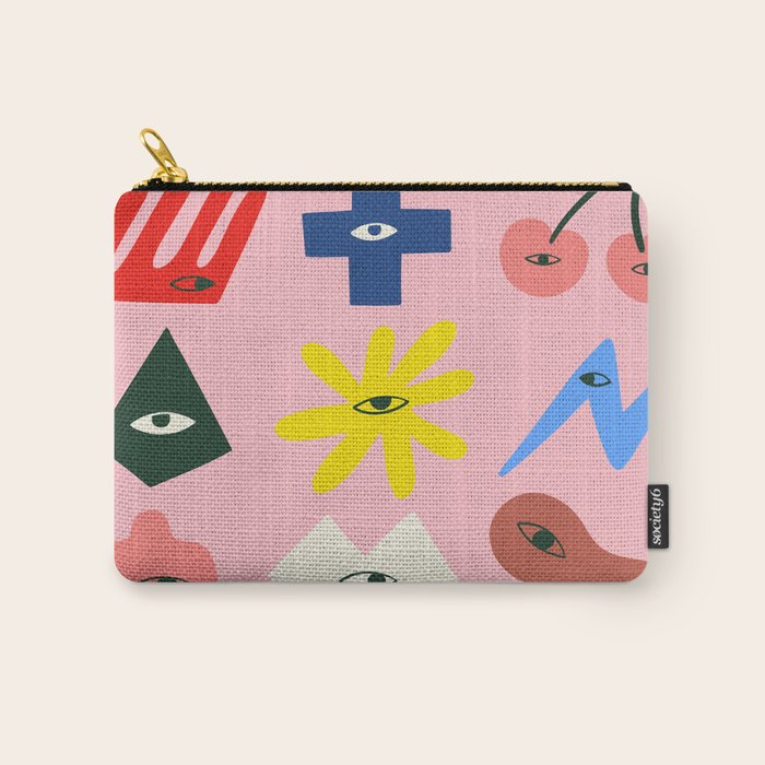 Curious Shapes Carry All Pouch Gallery Image 1