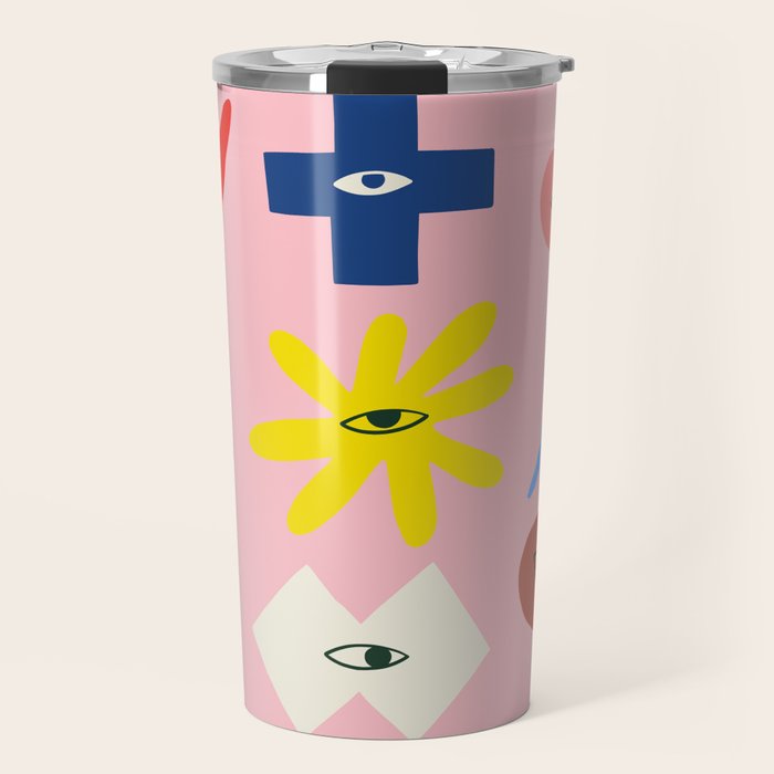 Curious Shapes Travel Mug Gallery Image 1