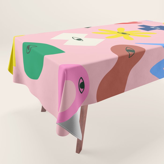 Curious Shapes Tablecloth Gallery Image 1