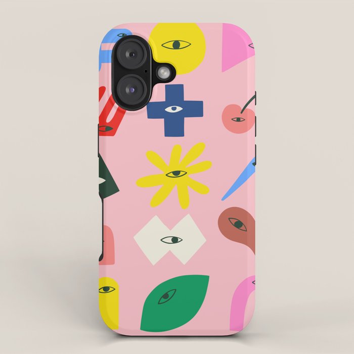 Curious Shapes iPhone Case Gallery Image 1