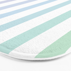 Bold Curvature Stripes XVII Bath Mat Gallery Image 3