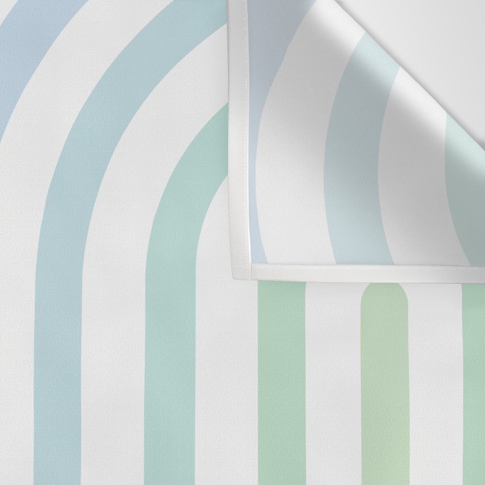Bold Curvature Stripes XVII Wall Tapestry Gallery Image 3