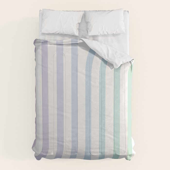 Bold Curvature Stripes XVII Comforter Gallery Image 6