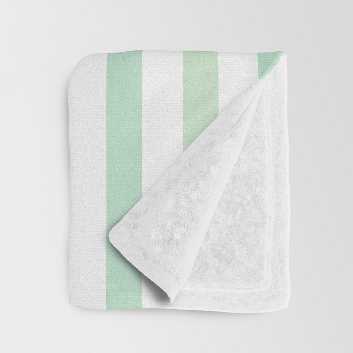 Bold Curvature Stripes XVII Throw Blanket Gallery Image 3