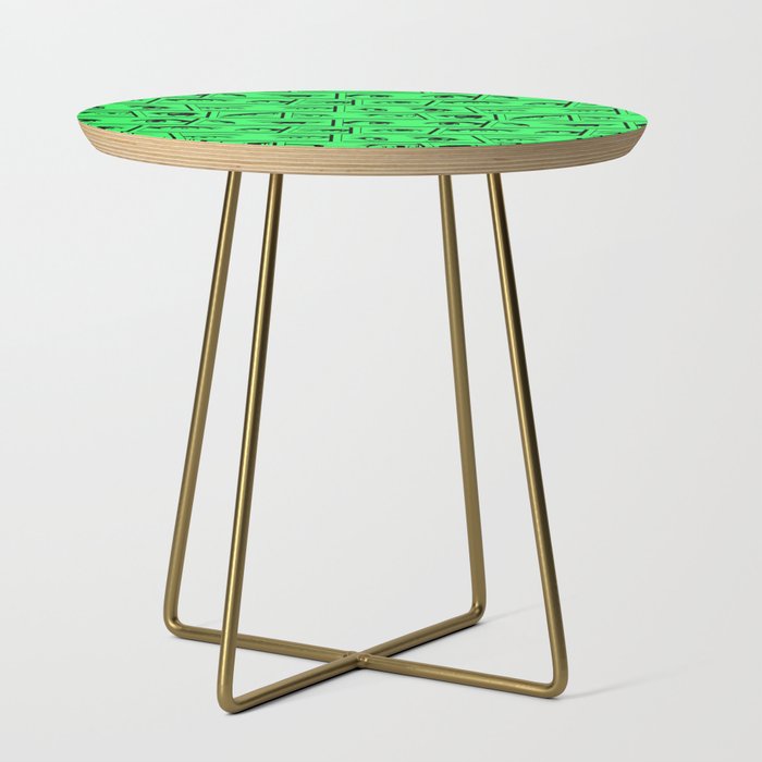 Anime eye cartoon comic art pattern Side Table Gallery Image 1