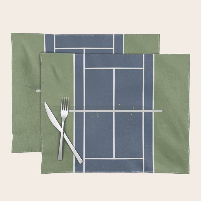 Tennis Court | Match Point  Placemat Gallery Image 1